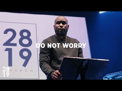 Do Not Be Anxious