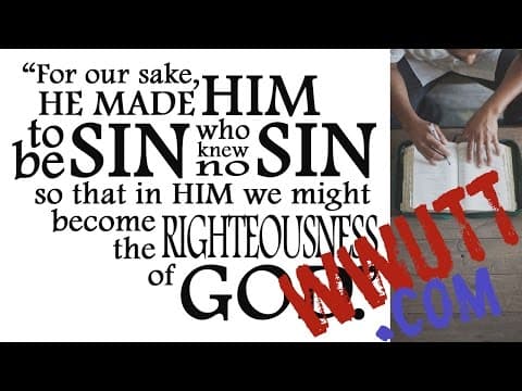 He Became Sin Who Knew No Sin